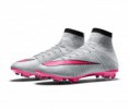 Nike Mercurial Superfly FG Cinza/Rosa