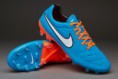 Nike Tiempo Legend FG Azul/Laranja