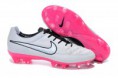 Nike Tiempo Legend FG Branca/Rosa