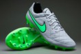 Nike Tiempo Legend FG Cinza/Verde
